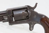 Antique CIVIL WAR Era “PROTECTION” Marked .28 PERCUSSION Pocket RevolverSingle Action .28 Caliber Spur Trigger Revolver - 4 of 17