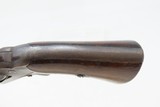 Antique CIVIL WAR Era “PROTECTION” Marked .28 PERCUSSION Pocket RevolverSingle Action .28 Caliber Spur Trigger Revolver - 6 of 17