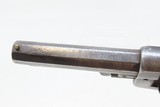 Antique CIVIL WAR Era “PROTECTION” Marked .28 PERCUSSION Pocket RevolverSingle Action .28 Caliber Spur Trigger Revolver - 8 of 17