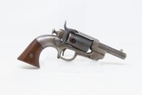 CIVIL WAR Antique ALLEN & WHEELOCK Sidehammer “POCKET” Percussion RevolverSCARCE; 1 of only 750 Made w/Great Cylinder Scene! - 2 of 19