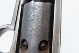 CIVIL WAR Antique ALLEN & WHEELOCK Sidehammer “POCKET” Percussion RevolverSCARCE; 1 of only 750 Made w/Great Cylinder Scene! - 15 of 19