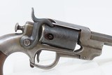 CIVIL WAR Antique ALLEN & WHEELOCK Sidehammer “POCKET” Percussion RevolverSCARCE; 1 of only 750 Made w/Great Cylinder Scene! - 4 of 19