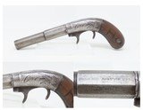 RARE No. 81 of 500 Antique BACON & CO. UNDERHAMMER Percussion BOOT PistolANTEBELLUM Early Production Underhammer Handgun - 1 of 18