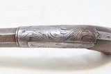 RARE No. 81 of 500 Antique BACON & CO. UNDERHAMMER Percussion BOOT PistolANTEBELLUM Early Production Underhammer Handgun - 9 of 18