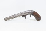 RARE No. 81 of 500 Antique BACON & CO. UNDERHAMMER Percussion BOOT PistolANTEBELLUM Early Production Underhammer Handgun - 2 of 18