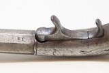 RARE No. 81 of 500 Antique BACON & CO. UNDERHAMMER Percussion BOOT PistolANTEBELLUM Early Production Underhammer Handgun - 13 of 18