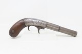 RARE No. 81 of 500 Antique BACON & CO. UNDERHAMMER Percussion BOOT PistolANTEBELLUM Early Production Underhammer Handgun - 15 of 18