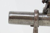 BARTON of LONDON Antique BOXLOCK British FLINTLOCK .44 Pocket/Muff PistolSMALL Early 1800s Self Defense BELT/POCKET Pistol - 5 of 18