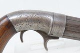 RARE ANTEBELLUM Antique BACON & CO. Percussion Underhammer PEPPERBOX Pistol SCARCE 1 of 200; Early Production Repeating Handgun - 16 of 17