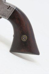 Engraved CIVIL WAR Era Antique BACON 2nd Model Percussion POCKET Revolver
SCARCE, 1 of around 3,000 MANUFACTURED - 3 of 19