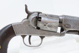 Engraved CIVIL WAR Era Antique BACON 2nd Model Percussion POCKET Revolver
SCARCE, 1 of around 3,000 MANUFACTURED - 18 of 19