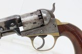 CIVIL WAR Era Antique J.M. COOPER DA Pocket Model .31 PERCUSSION Revolver  - 4 of 16