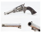 Antique REMINGTON New Model .32 Rimfire FACTORY Conversion POCKET Revolver Mid-19th Century Spur Trigger Conceal & Carry Revolver