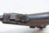 INTERWAR Blank Chamber DWM German LUGER P.08 7.65mm Semi-Auto PISTOL C&R
Forced to 7.65mm by the TREATY of VERSAILLES - 14 of 19