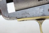RARE Antique FIRST YEAR Production COLT M1851 NAVY .36 Revolver CIVIL WAR
FIRST MODEL (#940) with SQUARE BACK TRIGGER GUARD! - 19 of 22