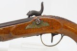 ENGRAVED & CARVED Antique MATCHING PAIR Percussion Pistols MID-1800s BRACE
Matching SELF DEFENSE Style Sidearms - 16 of 25