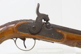 ENGRAVED & CARVED Antique MATCHING PAIR Percussion Pistols MID-1800s BRACE
Matching SELF DEFENSE Style Sidearms - 20 of 25
