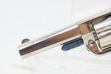 Very Nice FACTORY BOXED Antique COLT NEW LINE .22 RF Pocket Revolver 7-SHOT THREE DIGIT Serial Number with NICKEL/BLUE Plating - 8 of 20