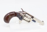Very Nice FACTORY BOXED Antique COLT NEW LINE .22 RF Pocket Revolver 7-SHOT THREE DIGIT Serial Number with NICKEL/BLUE Plating - 17 of 20