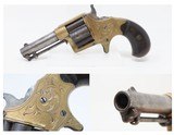 SCARCE Antique COLT CLOVERLEAF .41 RF House Revolver “JUBILEE” JIM FISK
NICE 1871 ENGRAVED WILD WEST Era “Jim Fisk” Model