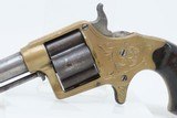 SCARCE Antique COLT CLOVERLEAF .41 RF House Revolver “JUBILEE” JIM FISKNICE 1871 ENGRAVED WILD WEST Era “Jim Fisk” Model - 4 of 17
