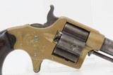 SCARCE Antique COLT CLOVERLEAF .41 RF House Revolver “JUBILEE” JIM FISKNICE 1871 ENGRAVED WILD WEST Era “Jim Fisk” Model - 16 of 17