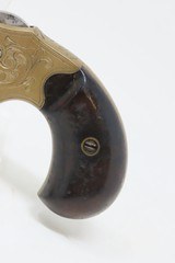 SCARCE Antique COLT CLOVERLEAF .41 RF House Revolver “JUBILEE” JIM FISKNICE 1871 ENGRAVED WILD WEST Era “Jim Fisk” Model - 3 of 17
