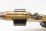 SCARCE Antique COLT CLOVERLEAF .41 RF House Revolver “JUBILEE” JIM FISKNICE 1871 ENGRAVED WILD WEST Era “Jim Fisk” Model - 8 of 17