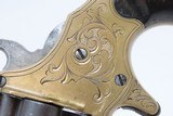 SCARCE Antique COLT CLOVERLEAF .41 RF House Revolver “JUBILEE” JIM FISKNICE 1871 ENGRAVED WILD WEST Era “Jim Fisk” Model - 6 of 17