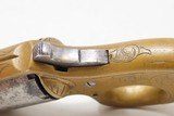 Scarce ENGRAVED Antique JAMES REID “My Friend” .22 Revolver KNUCKLE DUSTER
1870s Era BRASS KNUCKLE - PISTOL Combination - 7 of 14