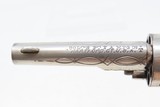 LETTERED Antique NEW YORK ENGRAVED COLT “Open Top” Revolver PEARL GRIPSColt’s Answer to Smith & Wesson’s No. 1 Revolver - 8 of 17