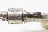 LETTERED Antique NEW YORK ENGRAVED COLT “Open Top” Revolver PEARL GRIPSColt’s Answer to Smith & Wesson’s No. 1 Revolver - 7 of 17