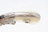 LETTERED Antique NEW YORK ENGRAVED COLT “Open Top” Revolver PEARL GRIPSColt’s Answer to Smith & Wesson’s No. 1 Revolver - 6 of 17