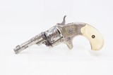 FACTORY ENGRAVED Antique COLT
Open Top
Pocket Revolver ANTIQUE IVORIES
Colt s Answer to Smith & Wesson s No. 1 Revolver