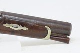 ENGRAVED & SILVER Mounted Antique DERINGER Percussion Pistol KILLED LINCOLN Henry Deringer’s Famous 1850s Pocket Pistol - 5 of 17