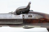 ENGRAVED & SILVER Mounted Antique DERINGER Percussion Pistol KILLED LINCOLN Henry Deringer’s Famous 1850s Pocket Pistol - 9 of 17