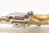 LETTERED Antique NEW YORK ENGRAVED COLT “Open Top” Revolver PEARL GRIPSColt’s Answer to Smith & Wesson’s No. 1 Revolver - 11 of 17