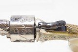 LETTERED Antique NEW YORK ENGRAVED COLT “Open Top” Revolver PEARL GRIPSColt’s Answer to Smith & Wesson’s No. 1 Revolver - 7 of 17