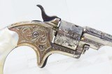 LETTERED Antique NEW YORK ENGRAVED COLT “Open Top” Revolver PEARL GRIPSColt’s Answer to Smith & Wesson’s No. 1 Revolver - 15 of 17