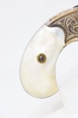 LETTERED Antique NEW YORK ENGRAVED COLT “Open Top” Revolver PEARL GRIPSColt’s Answer to Smith & Wesson’s No. 1 Revolver - 14 of 17