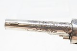 LETTERED Antique NEW YORK ENGRAVED COLT “Open Top” Revolver PEARL GRIPSColt’s Answer to Smith & Wesson’s No. 1 Revolver - 8 of 17