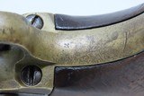 CIVIL WAR Era Antique 3rd Model U.S. COLT DRAGOON Cut for SHOULDER STOCK
One of 10,500; Made in 1858 with “MM”CARTOUCHE - 15 of 21
