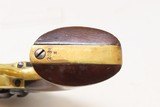 London Proofed CIVIL WAR 1863 Antique COLT M1862 Percussion POLICE Revolver With “E” Designation w/SCARCE 6-1/2 Inch Barrel - 14 of 20