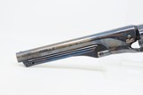 London Proofed CIVIL WAR 1863 Antique COLT M1862 Percussion POLICE Revolver With “E” Designation w/SCARCE 6-1/2 Inch Barrel - 5 of 20