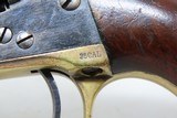 London Proofed CIVIL WAR 1863 Antique COLT M1862 Percussion POLICE Revolver With “E” Designation w/SCARCE 6-1/2 Inch Barrel - 6 of 20