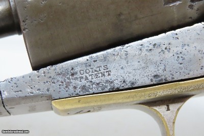 Antique CIVIL WAR Era 3rd Model U.S. COLT DRAGOON .44 PERCUSSION RevolverOne of 10,500; Made in 1858 - Image 6 of 17