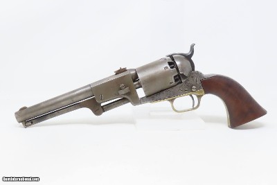 Antique CIVIL WAR Era 3rd Model U.S. COLT DRAGOON .44 PERCUSSION RevolverOne of 10,500; Made in 1858 - Image 2 of 17