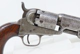 ANTEBELLUM Antique CIVIL WAR Era COLT M1849 Pocket SMALL IRON TRIGGER GUARD Pre-Civil War Revolver Used into the WILD WEST - 19 of 20