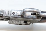 ANTEBELLUM Antique CIVIL WAR Era COLT M1849 Pocket SMALL IRON TRIGGER GUARD Pre-Civil War Revolver Used into the WILD WEST - 15 of 20