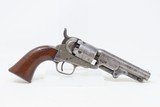 ANTEBELLUM Antique CIVIL WAR Era COLT M1849 Pocket SMALL IRON TRIGGER GUARD Pre-Civil War Revolver Used into the WILD WEST - 17 of 20
